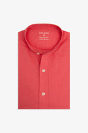 Camicia coreana misto lino corallo-Dan John