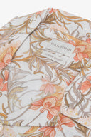 Camicia hawaiana floreale pesca