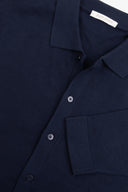 Camicia in maglia navy-Dan John
