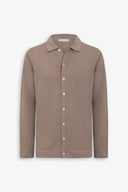 Camicia in maglia tortora-Dan John
