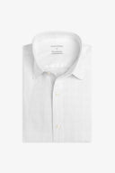 Camicia misto lino bianco-Dan John