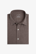 Camicia misto lino tortora-Dan John