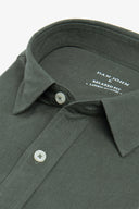 Camicia misto lino verde-Dan John