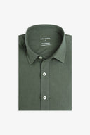 Camicia misto lino verde-Dan John