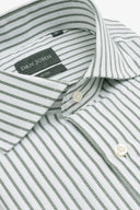 Camicia riga operata verde-Dan John