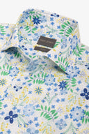 Camicia stampa fiore multicolor lime-Dan John