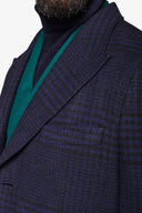 Cappotto Principe di Galles blu-Dan John