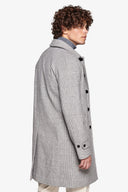Cappotto Principe di Galles grigio chiaro-Dan John
