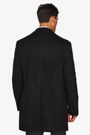 Cappotto monopetto baronetto nero-Dan John