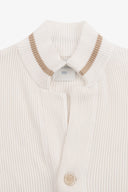 Cardigan costa inglese DNJ panna-Dan John