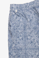 Costume da bagno stampa cashmere denim