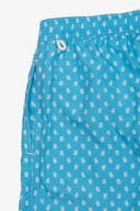 Costume da bagno stampa pinguini turchese