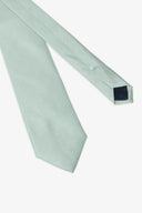 Cravatta jacquard fantasia geometrica verde-Dan John
