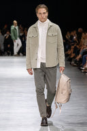 Overshirt flanella salvia