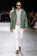 Piumino trapuntato verde "Ready"
