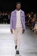 Overshirt flanella viola