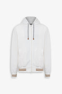 Felpa full zip con cappuccio-Dan John
