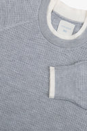 Felpa in maglia DNJ grigio-melange-Dan John
