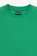 Felpa tecnica girocollo DNJ verde-Dan John