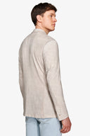 Giacca Herringbone jersey beige-Dan John