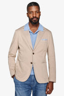 Giacca armaturata tinto capo beige slim-Dan John
