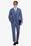 Giacca da abito Herringbone royal-Dan John