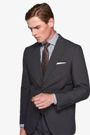 Giacca da abito classico grigio slim-Dan John