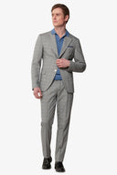 Giacca da abito principe di galles polvere slim-Dan John