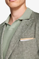 Giacca fantasia jersey verde-Dan John
