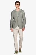 Giacca fantasia jersey verde-Dan John