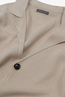 Giacca in maglia chicco di riso beige-Dan John