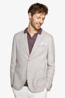 Giacca principe di galles melange lavanda slim-Dan John