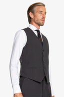 Gilet classico grigio scuro-Dan John