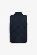 Gilet trapuntato blu-Dan John