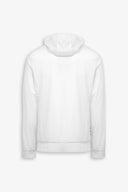 Giubbino modello felpa full zip DNJ bianco-Dan John
