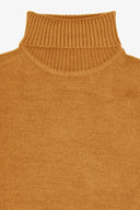 Maglia dolcevita lambswool ocra-Dan John
