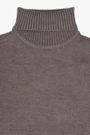 Maglia dolcevita lambswool tortora-Dan John