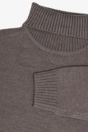 Maglia dolcevita lambswool tortora-Dan John
