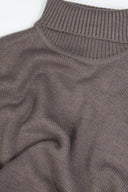 Maglia dolcevita lambswool tortora-Dan John