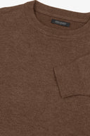 Maglia girocollo basic cammello-Dan John