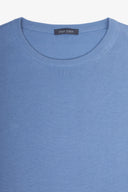 Maglia girocollo cotone azzurro-Dan John