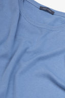 Maglia girocollo cotone azzurro-Dan John