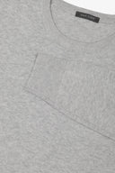 Maglia girocollo cotone grigio-Dan John