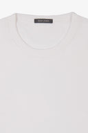 Maglia girocollo cotone panna-Dan John
