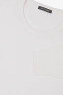 Maglia girocollo cotone panna-Dan John