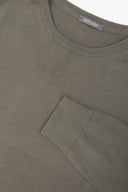 Maglia girocollo cotone verde-Dan John