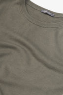 Maglia girocollo cotone verde-Dan John