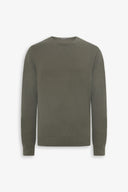 Maglia girocollo cotone verde-Dan John