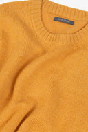 Maglia girocollo lambswool ocra-Dan John