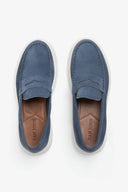 Mocassino Penny suede denim-Dan John